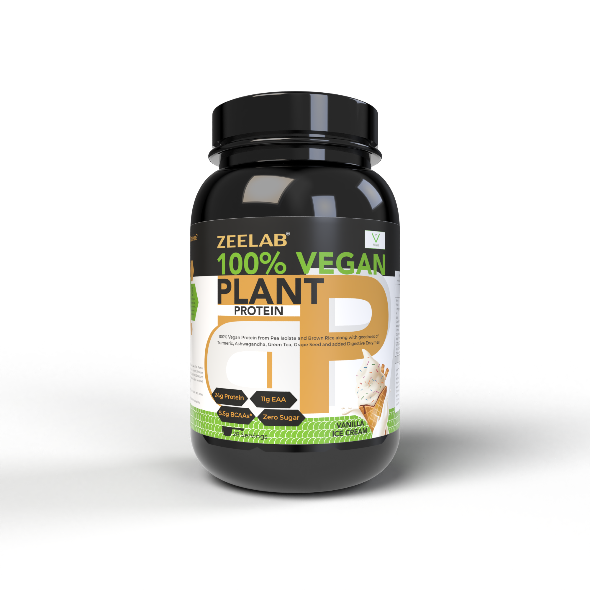 ZEELAB 100% Vegan Pl...